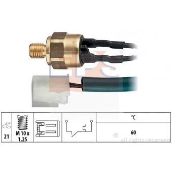 Contact thermique, voyant avertisseur de l'agent réfrigérant EPS 1.840.094
