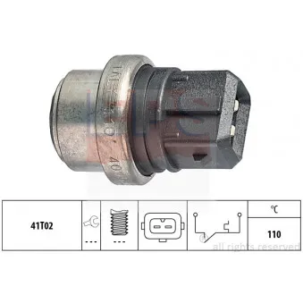 Contact thermique, voyant avertisseur de l'agent réfrigérant EPS 1.840.095