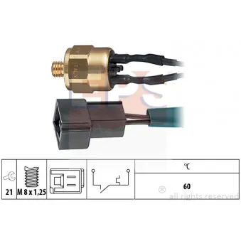 Contact thermique, voyant avertisseur de l'agent réfrigérant EPS 1.840.096