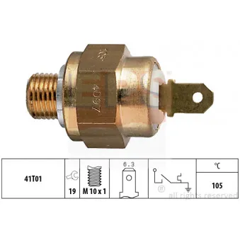 Contact thermique, voyant avertisseur de l'agent réfrigérant EPS 1.840.097