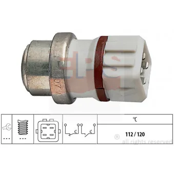 Contact thermique, voyant avertisseur de l'agent réfrigérant EPS 1.840.107