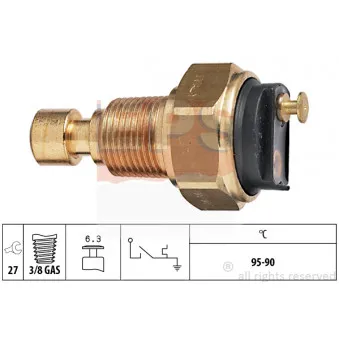 Interrupteur de température, ventilateur de radiateur EPS 1.850.037