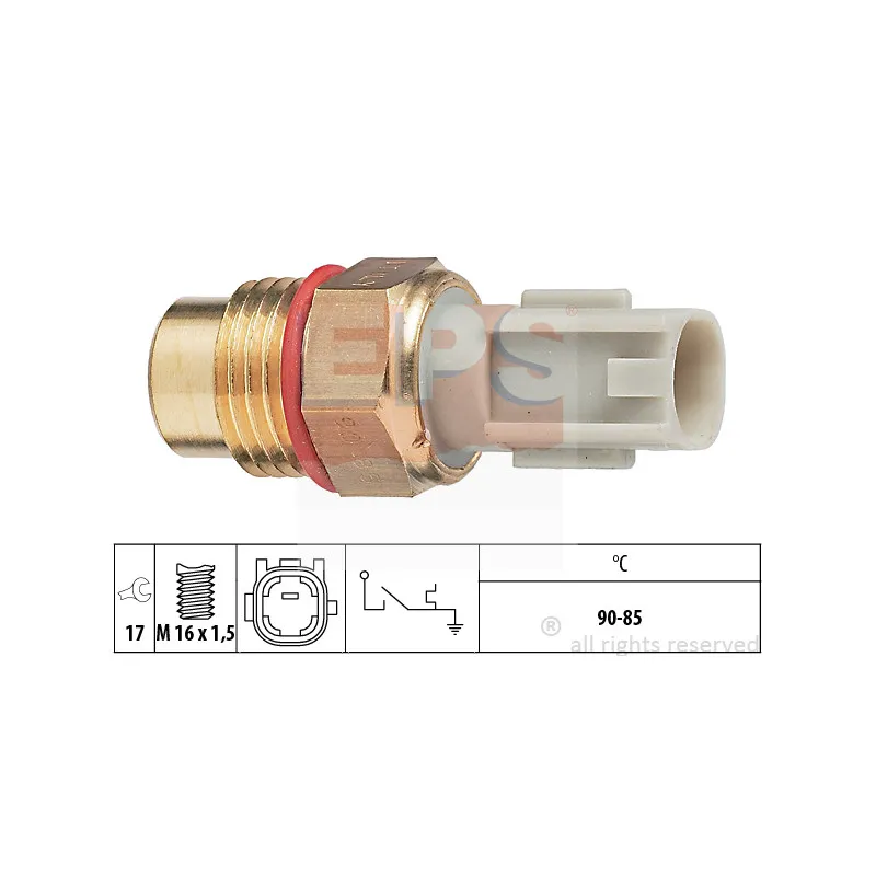 Interrupteur de température, ventilateur de radiateur EPS 1.850.223