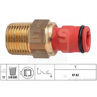 Interrupteur de température, ventilateur de radiateur EPS 1.850.259