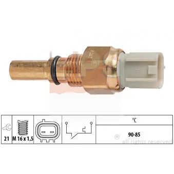 Interrupteur de température, ventilateur de radiateur EPS 1.850.267