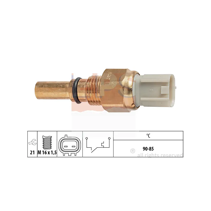 Interrupteur de température, ventilateur de radiateur EPS 1.850.267