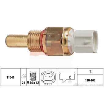 Interrupteur de température, ventilateur de radiateur EPS 1.850.274