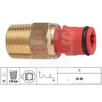 Interrupteur de température, ventilateur de radiateur EPS 1.850.277