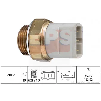 Interrupteur de température, ventilateur de radiateur EPS 1.850.635