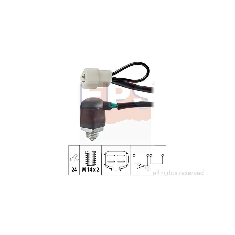 Contacteur, feu de recul EPS 1.860.064