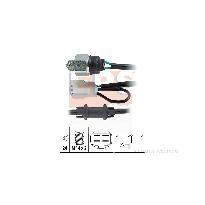 Contacteur, feu de recul EPS 1.860.229