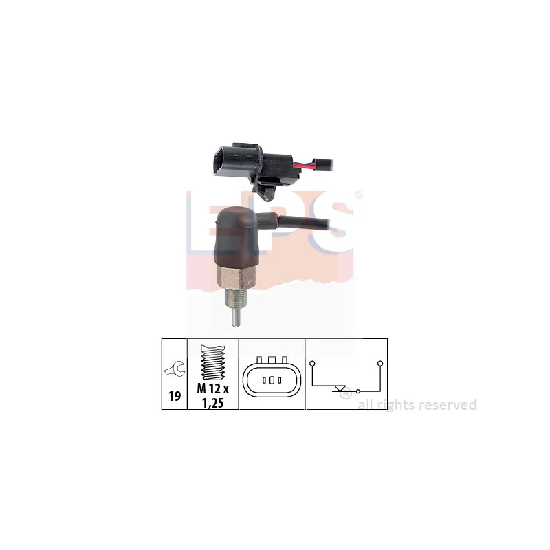 Contacteur, feu de recul EPS 1.860.240