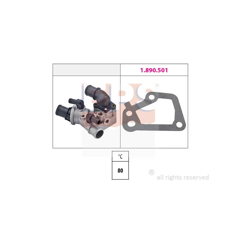 Thermostat d'eau EPS 1.880.099