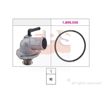 Thermostat d'eau EPS 1.880.157