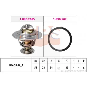 Thermostat d'eau EPS 1.880.218