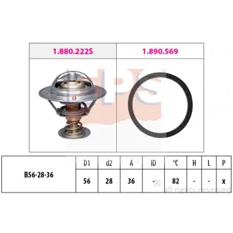 Thermostat d'eau EPS 1.880.222