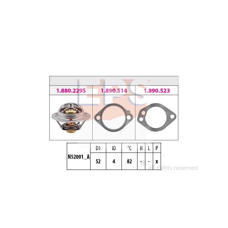 Thermostat d'eau EPS 1.880.229