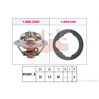 Thermostat d'eau EPS 1.880.230