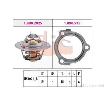 Thermostat d'eau EPS 1.880.234