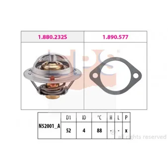 Thermostat d'eau EPS 1.880.237