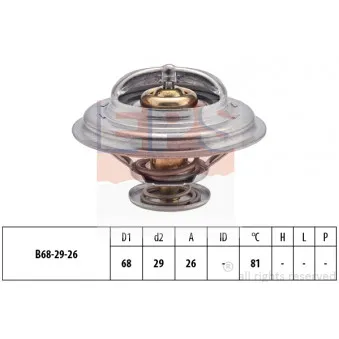 Thermostat d'eau EPS 1.880.250S