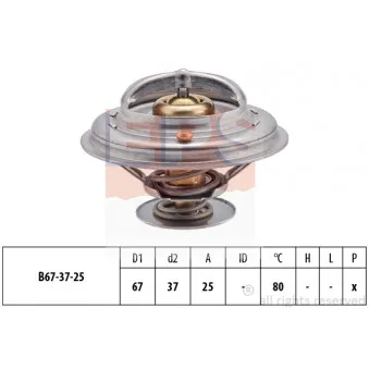 Thermostat d'eau EPS 1.880.259S