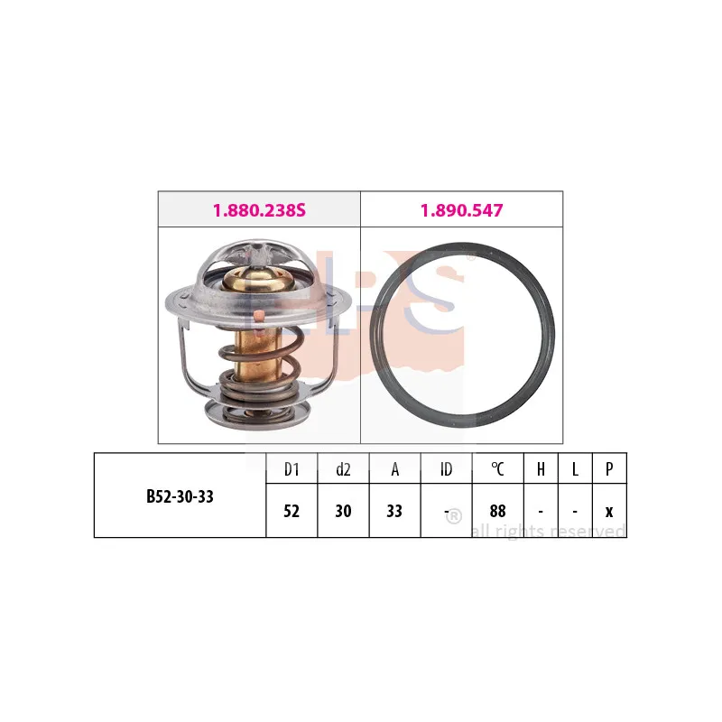 Thermostat d'eau EPS 1.880.269