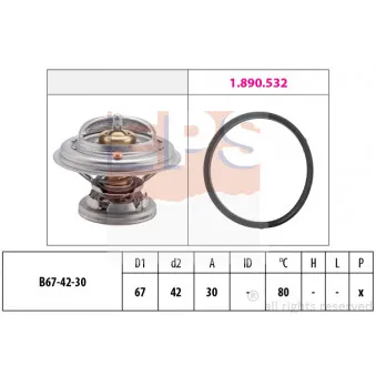 Thermostat d'eau EPS 1.880.271