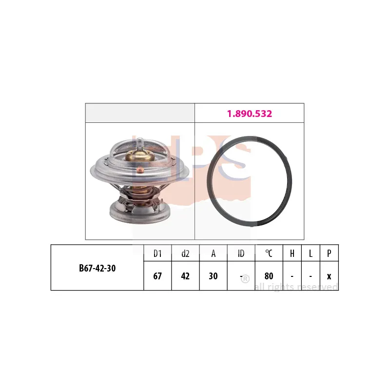 Thermostat d'eau EPS 1.880.271