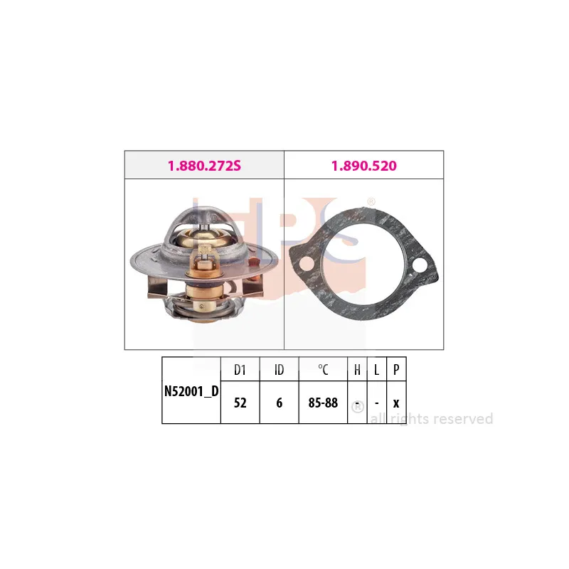 Thermostat d'eau EPS 1.880.272