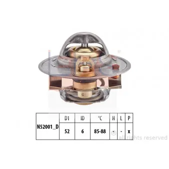 Thermostat d'eau EPS 1.880.272S