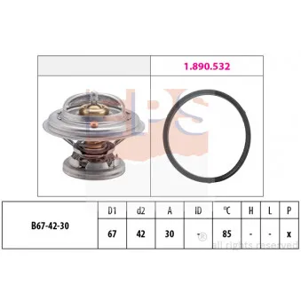 Thermostat d'eau EPS 1.880.280