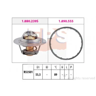 Thermostat d'eau EPS 1.880.291