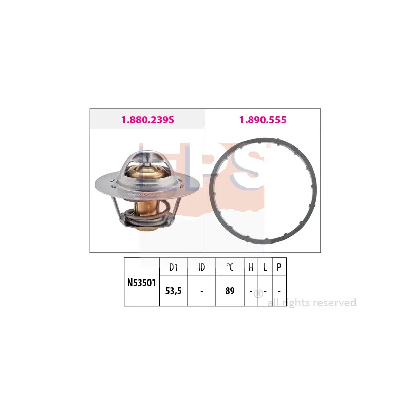 Thermostat d'eau EPS 1.880.291