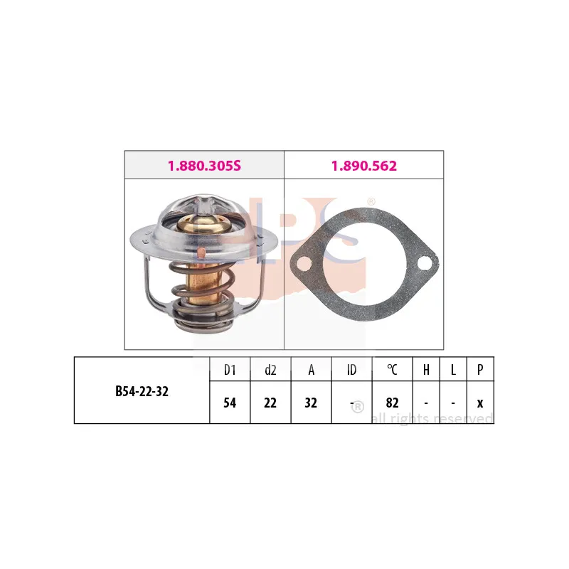 Thermostat d'eau EPS 1.880.306