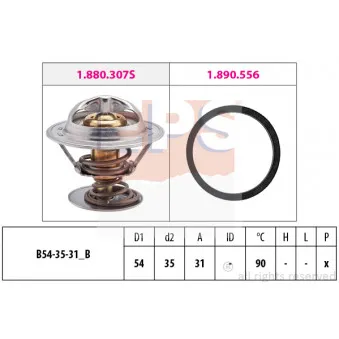 Thermostat d'eau EPS 1.880.307