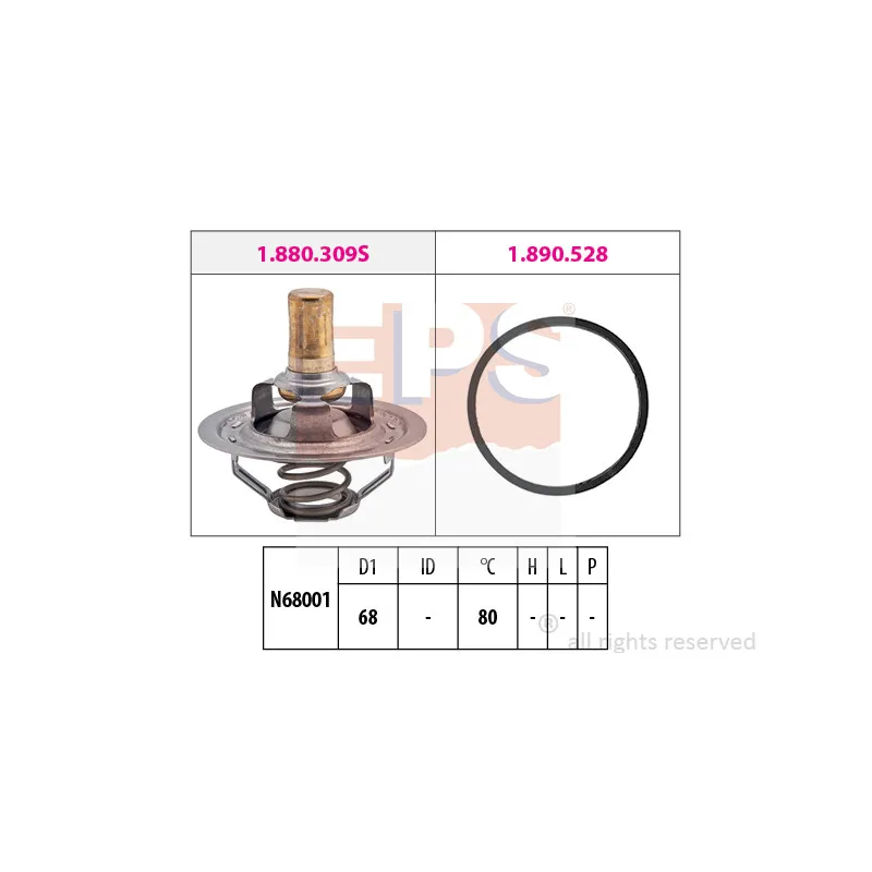 Thermostat d'eau EPS 1.880.309