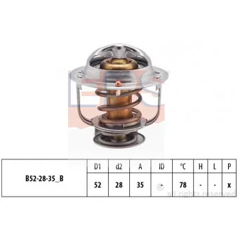 Thermostat d'eau EPS 1.880.317S