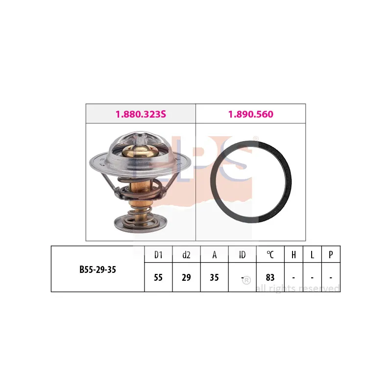 Thermostat d'eau EPS 1.880.323
