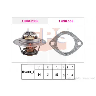 Thermostat d'eau EPS 1.880.329