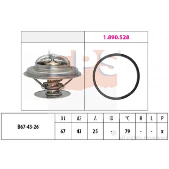 Thermostat d'eau EPS 1.880.333