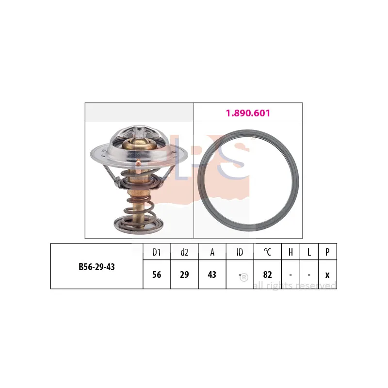 Thermostat d'eau EPS 1.880.339