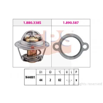 Thermostat d'eau EPS 1.880.368