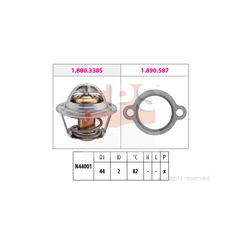 Thermostat d'eau EPS 1.880.368