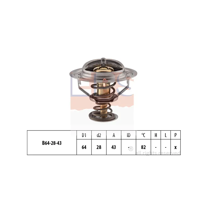 Thermostat d'eau EPS 1.880.379S