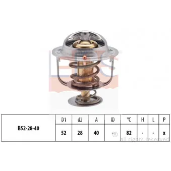 Thermostat d'eau EPS 1.880.383S