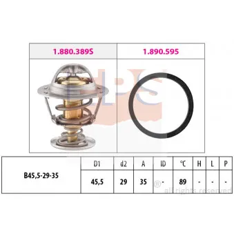 Thermostat d'eau EPS 1.880.389