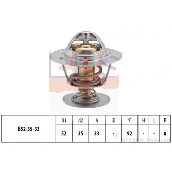 Thermostat d'eau EPS 1.880.396S
