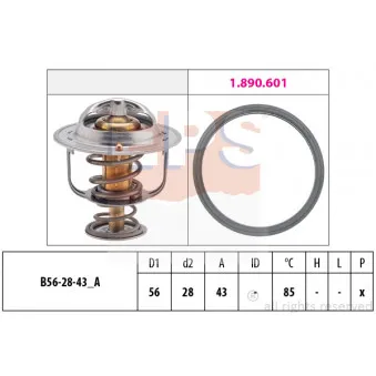 Thermostat d'eau EPS 1.880.398