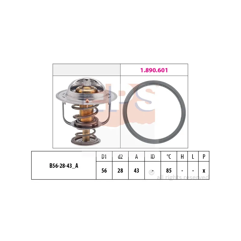 Thermostat d'eau EPS 1.880.398